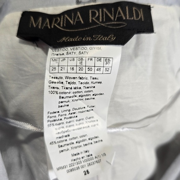 Marina Rinaldi Wrap Dress Size 16 - Picture 5 of 8